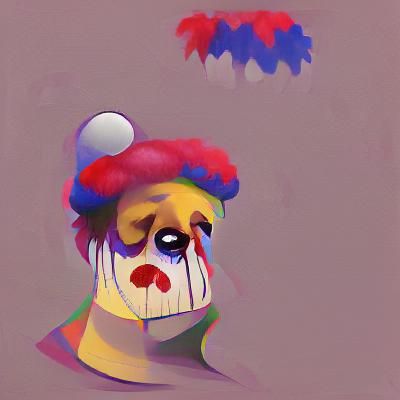 Image of a Sad Clown