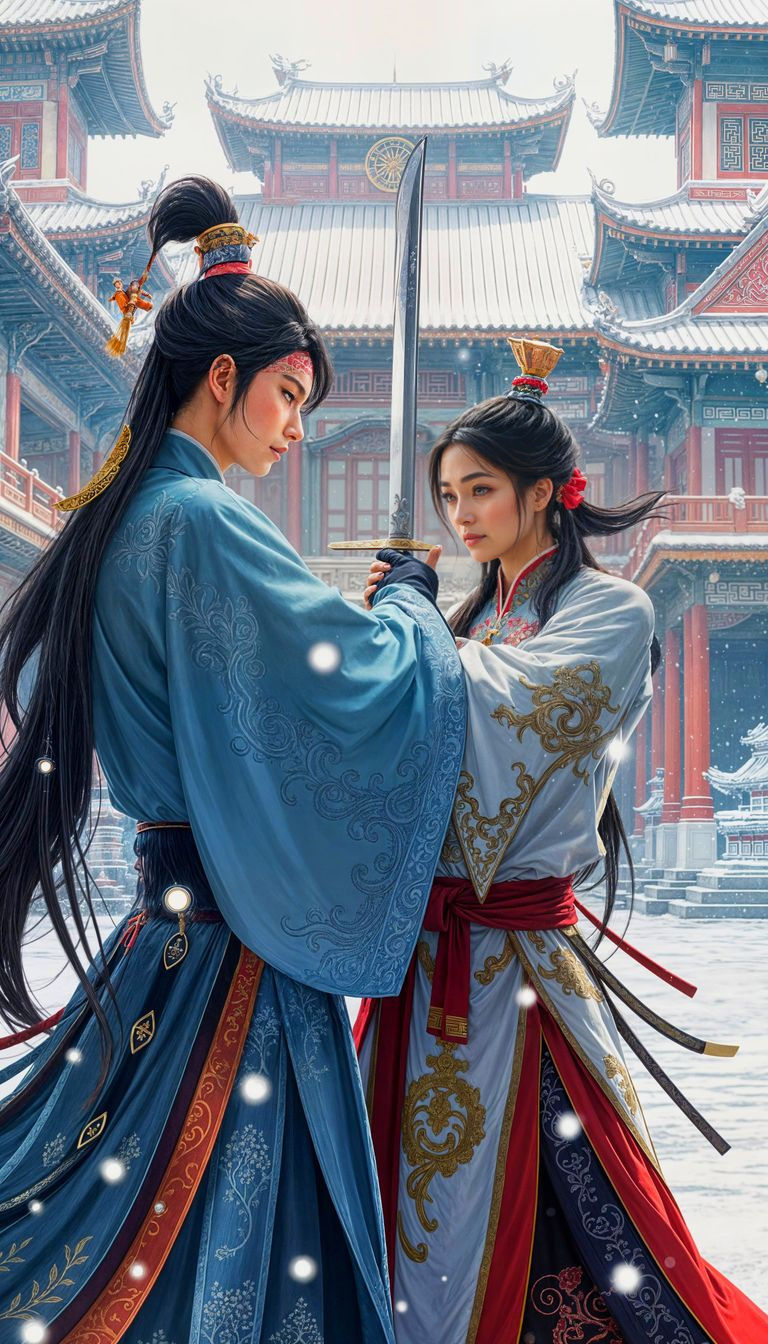 Enemies to Lovers in Traditional Chinese Attire