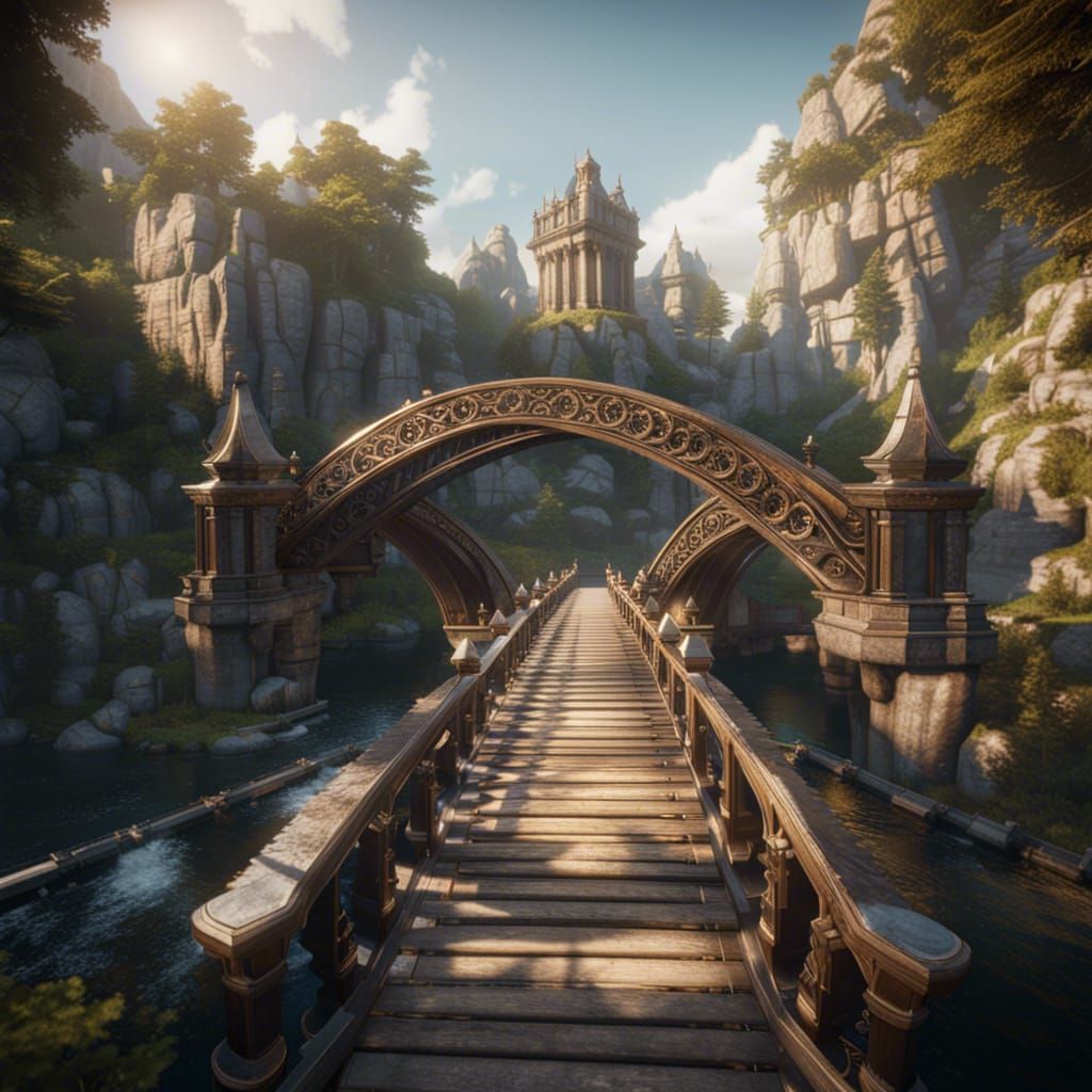Elaborate bridge