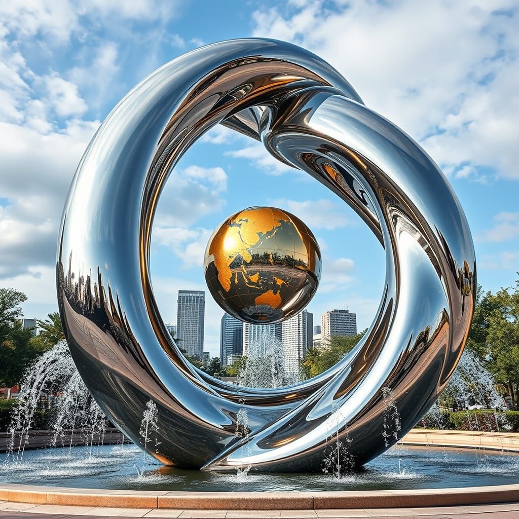 Abstract Sculpture - Centered