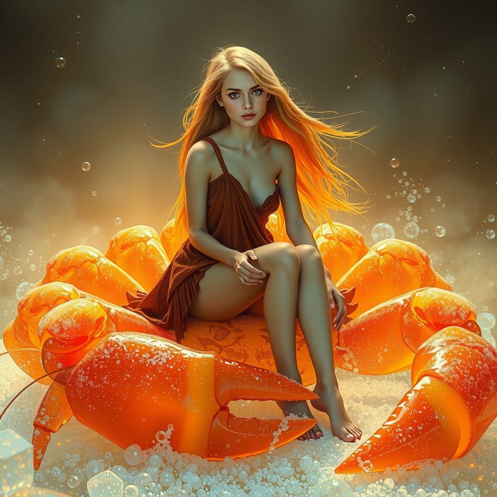 Gummy Crab Rider in Dreamy Soda Sea