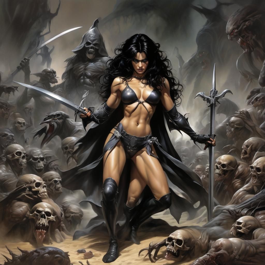 Grimdark Fantasy Art