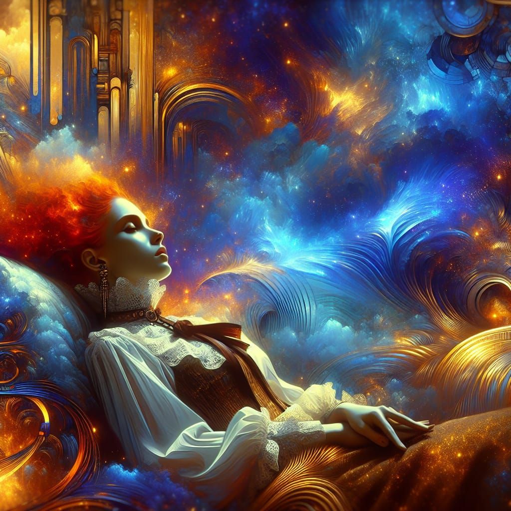 Sleep, perchance to dream...and float away.