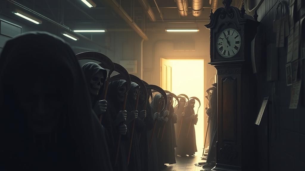 Reapers Clocking In: Industrial Factory of Souls