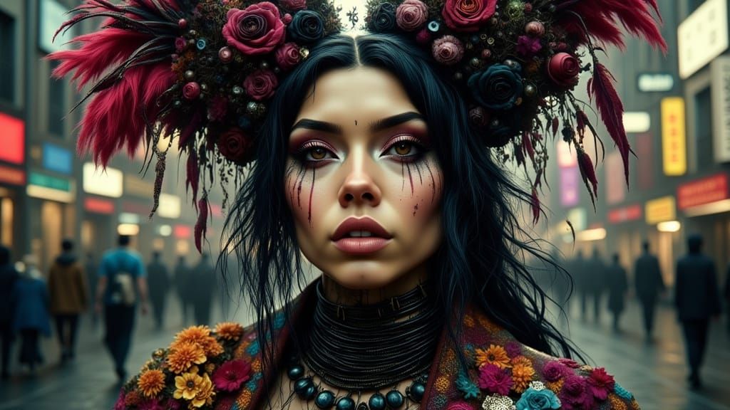 Avant-Garde Figures on the Boulevard of Broken Dreams