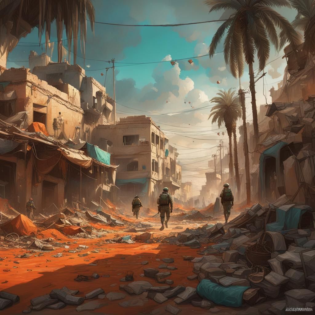 Gaza Concept Art in Unreal Engine 5