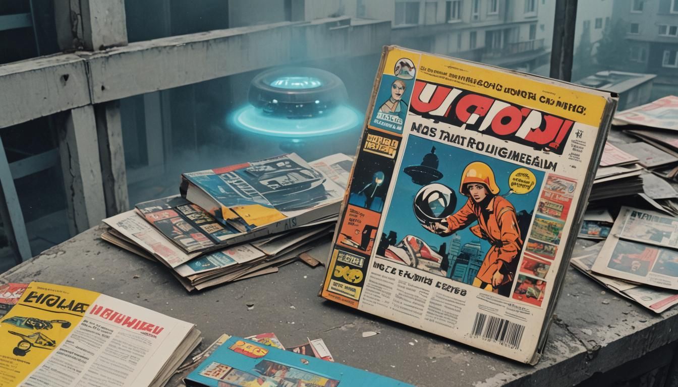 Chernobyl Balcony: Polish Comic Book Retro Futurism