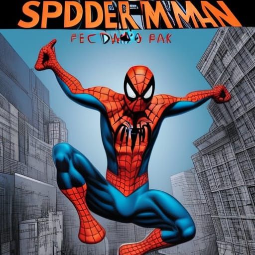 Spiderman Comic Book Art by Brooks and Mumford