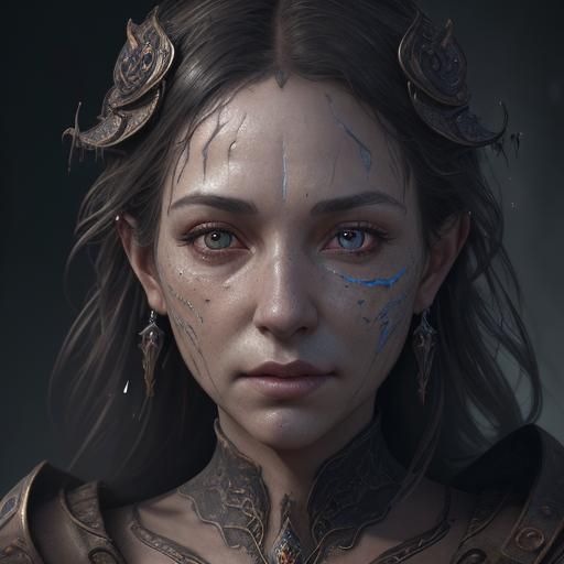 Detailed Portrait of a Passenger in Unreal Engine