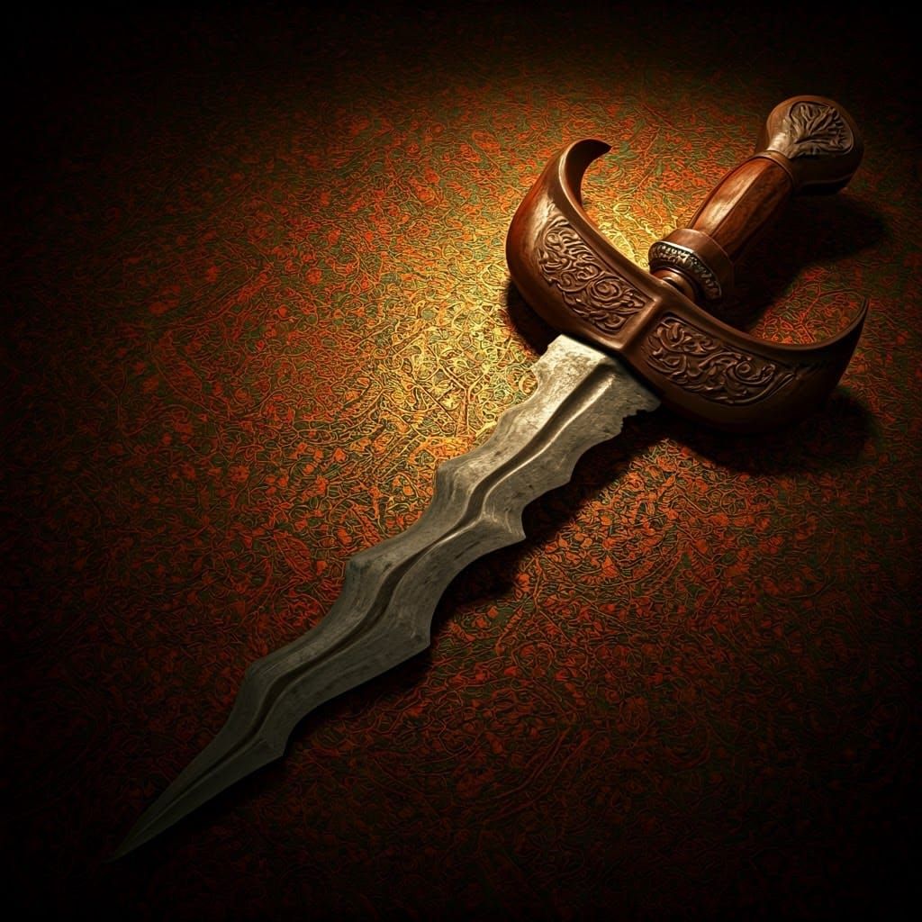 Keris: A Traditional Southeast Asian Dagger in 1500 AD