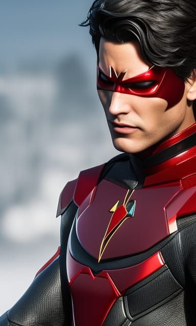 Romantic Concept Art of Two Men in Love