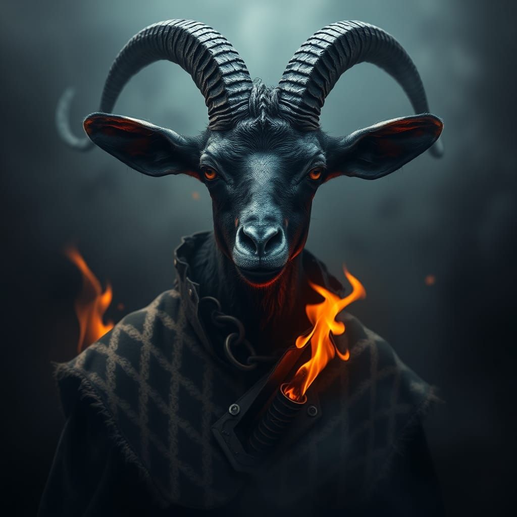 Tormented Dwarf Queen in a Dark Fantasy Nightmare