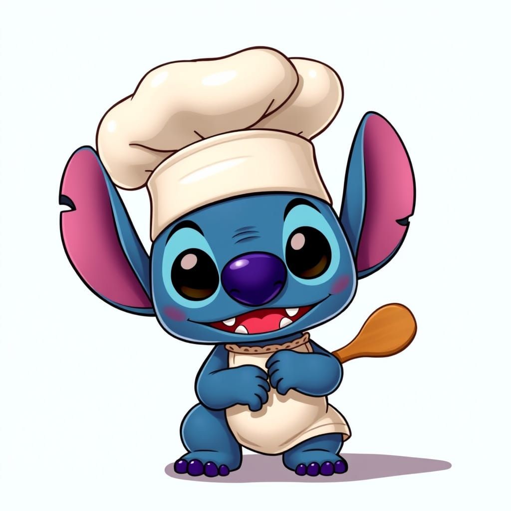 funko pop figure stitch chef