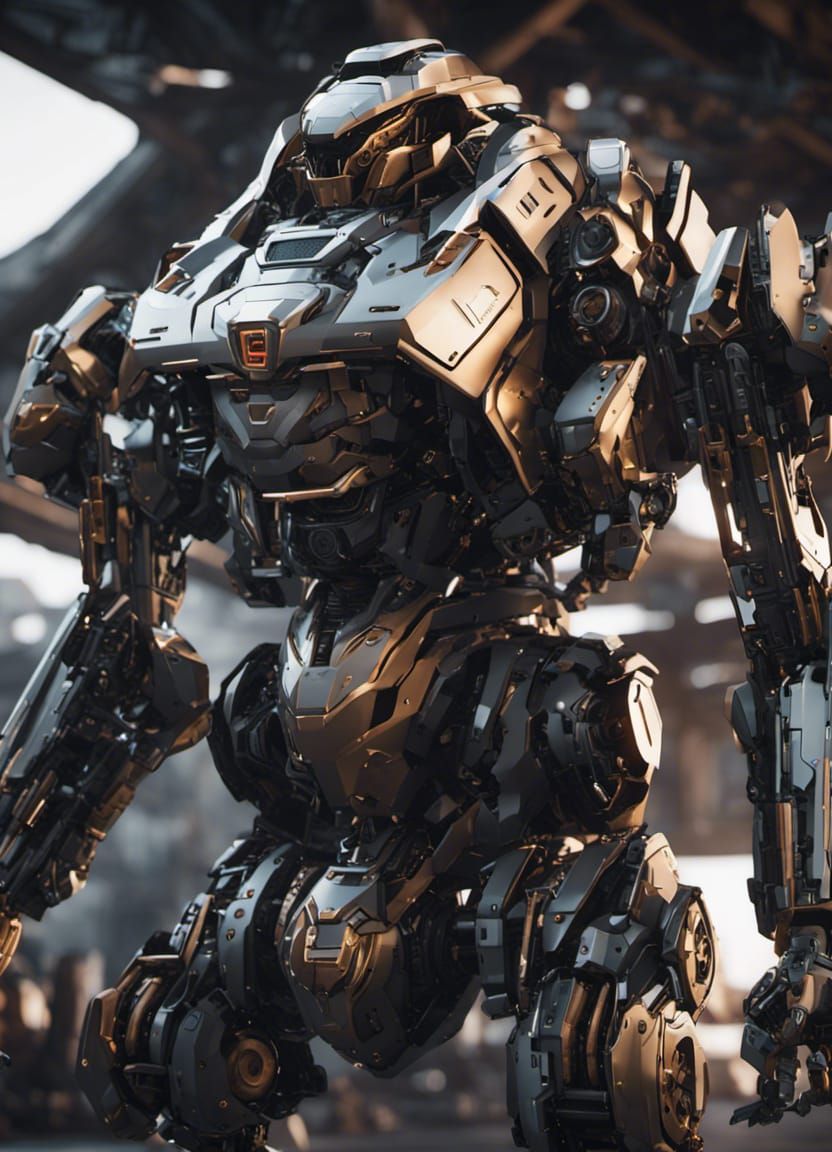 Futuristic Sci-Fi Mech