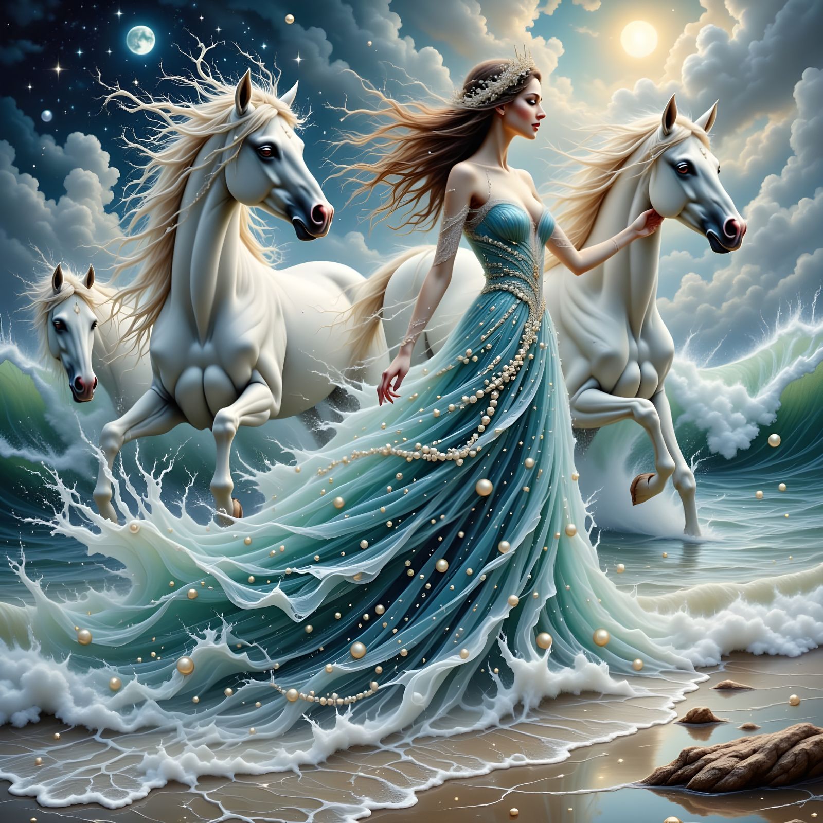 Enchantress of the Waves: A Cosmic Fantasy