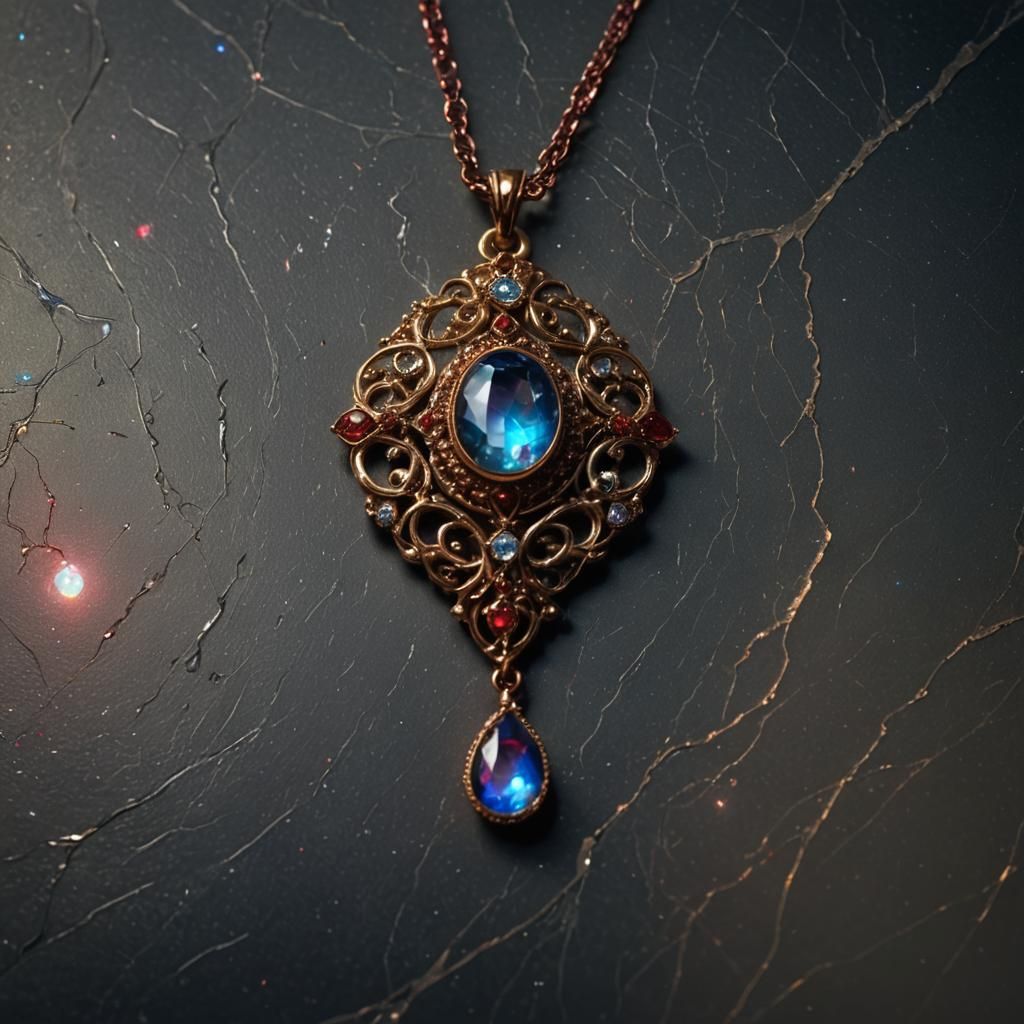 Glowing Periapt of Wound Closure in Magical Realism