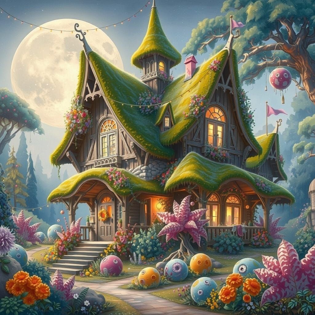 Mystical Dreamy Cottage in Hills