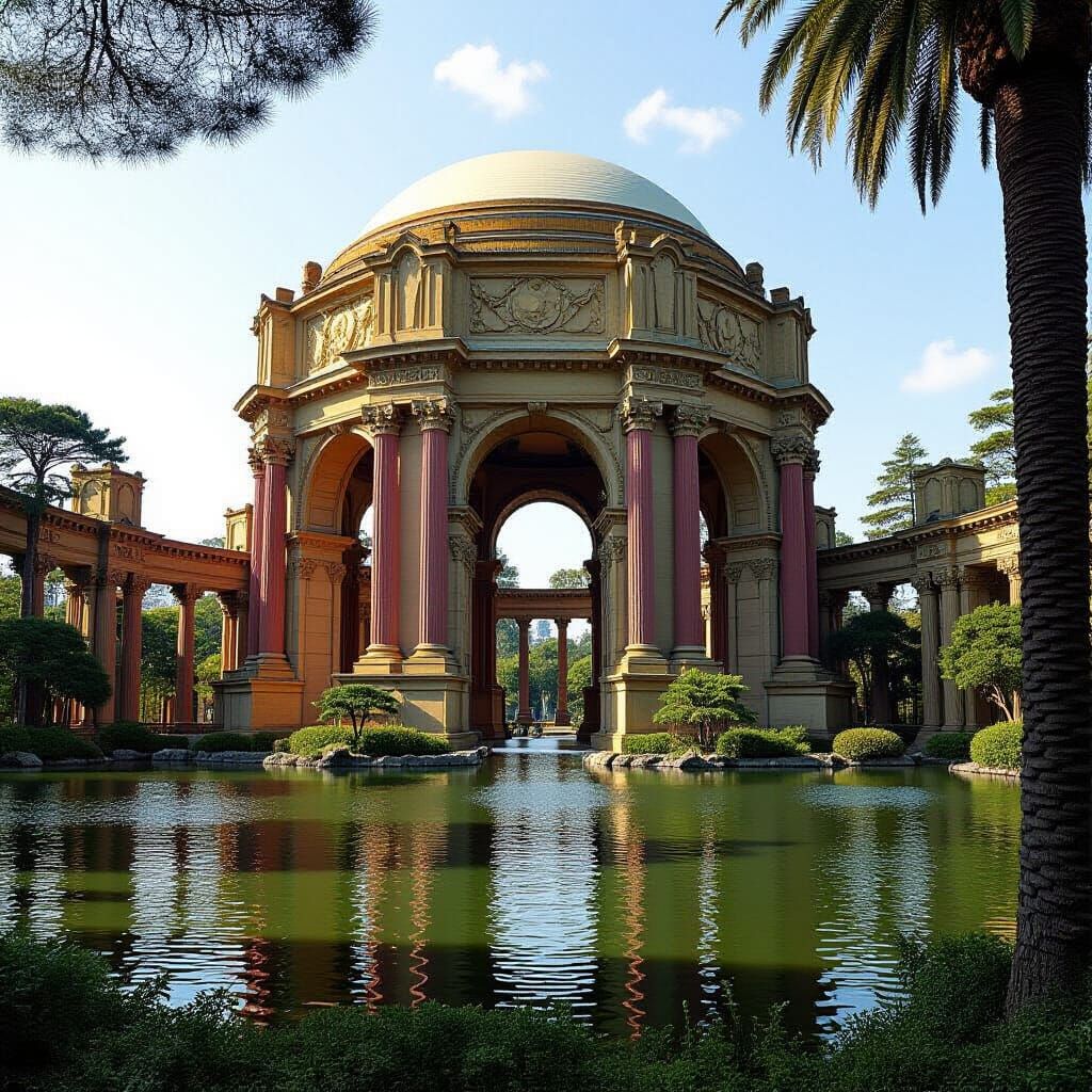 Overgrown Palace of Fine Arts