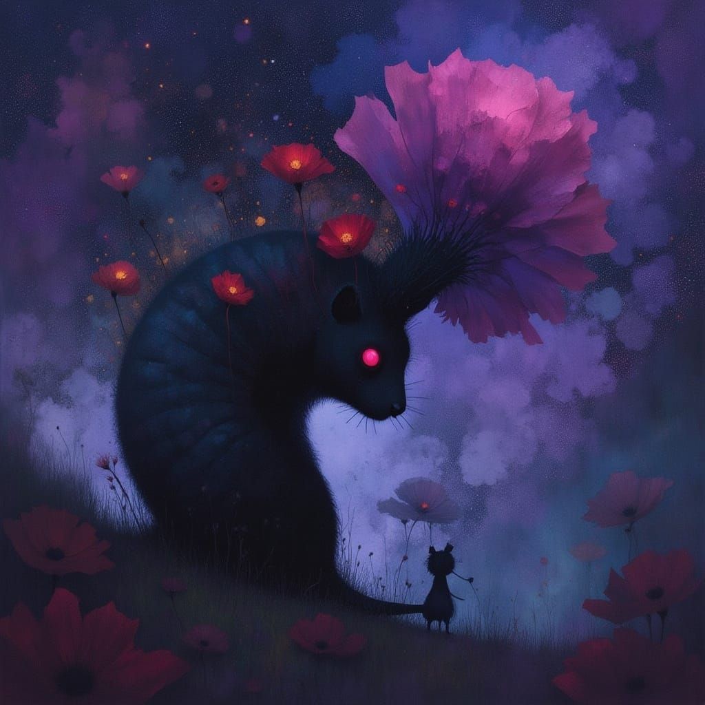 <lora:Earth and rose:1.0> <lora:CICADA SONG:1.0>