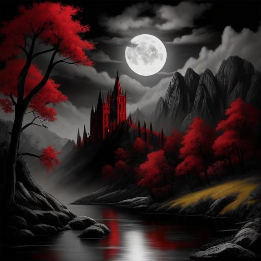 Simple Black and White Abstract