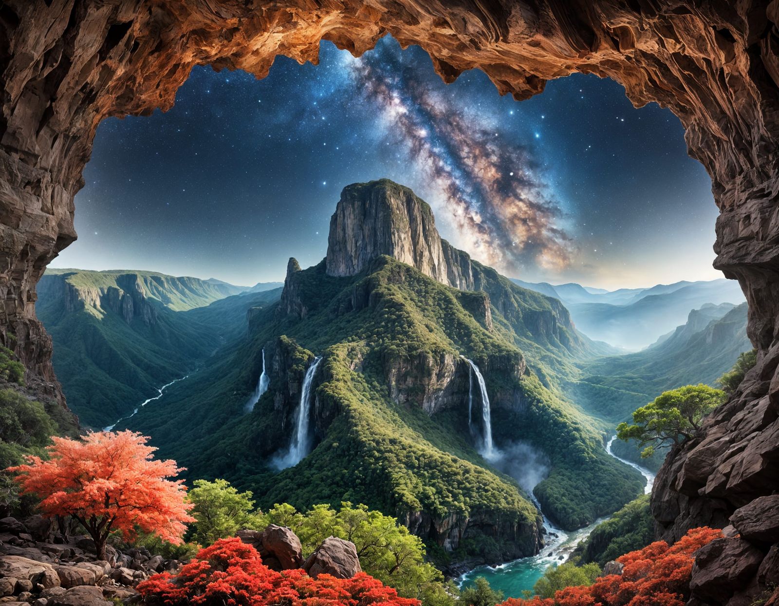 Surreal Masterpiece of Earth's Diverse Landscapes in Photore...