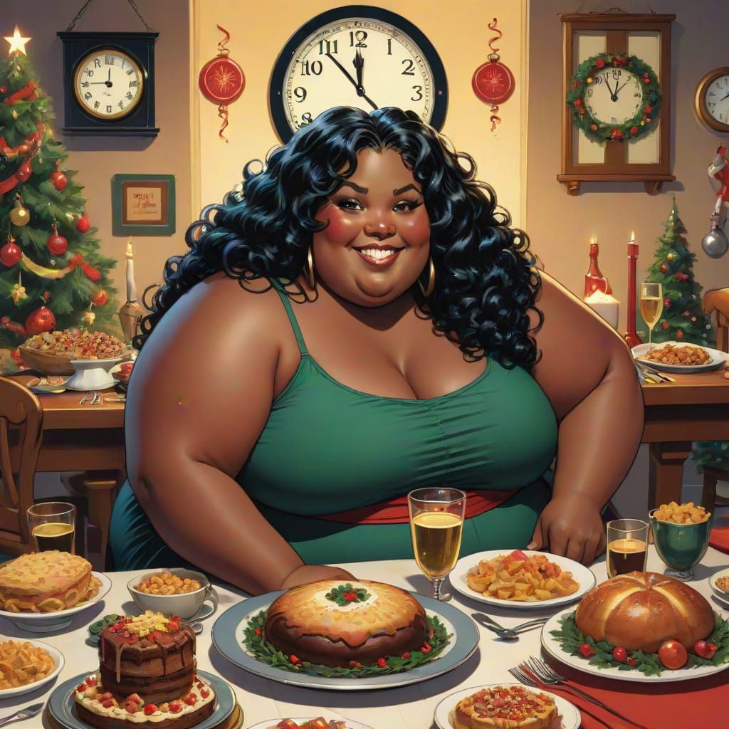 Celestial Beauty Celebrates New Year in Festive Comic Book S...