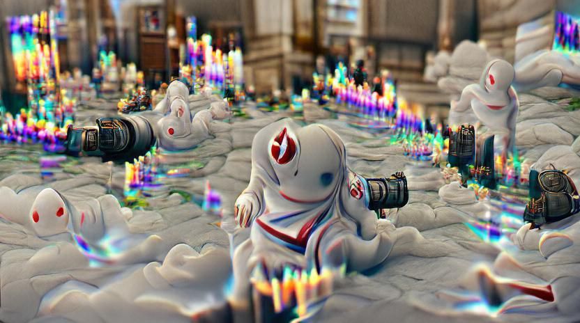 Ghostbusters Afterlife: Cosmic Astral Illustration
