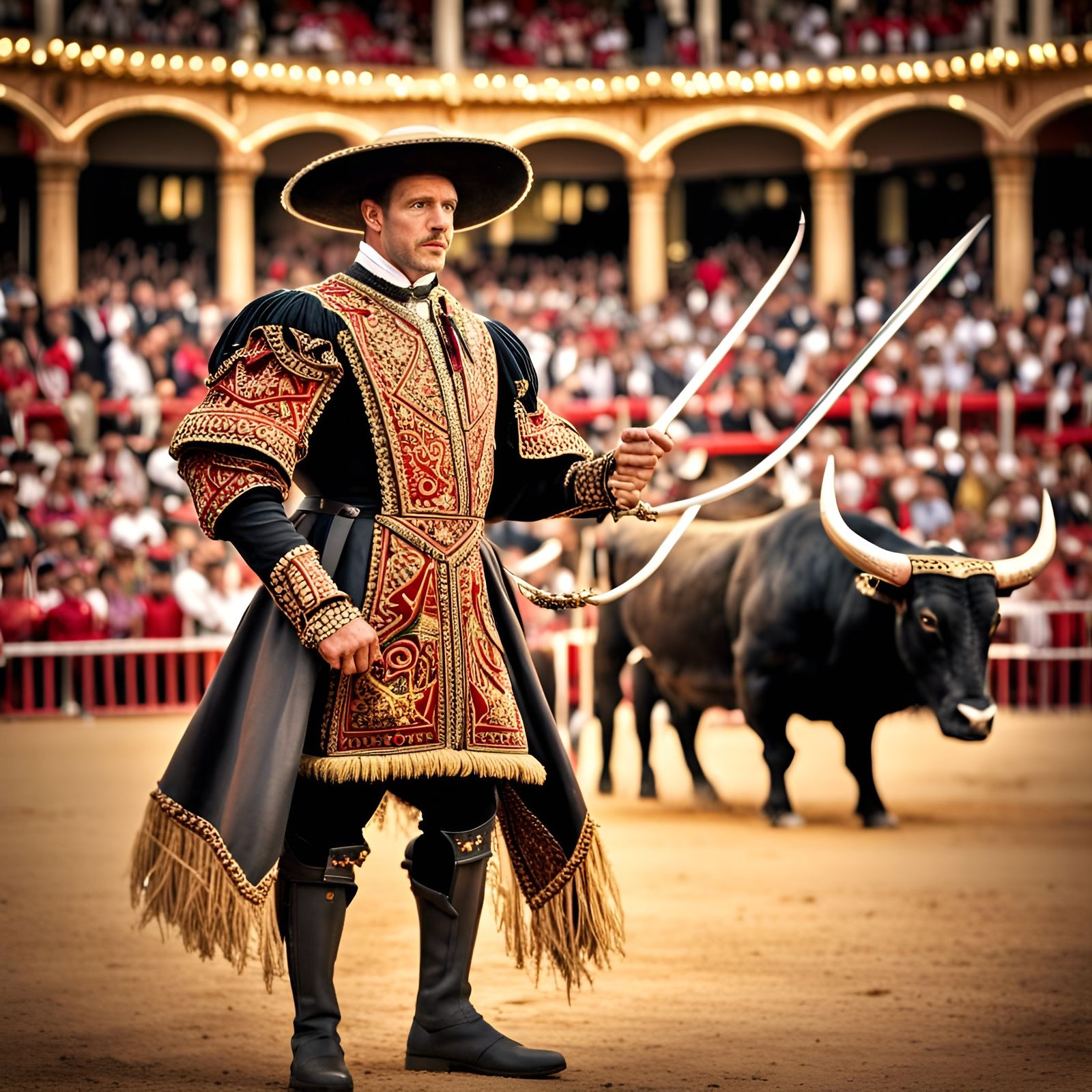 Matador in Seville Spain.