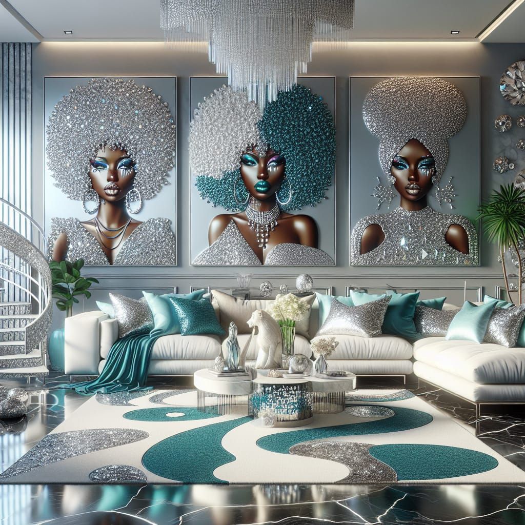 A 3 dimensional 4k ultra high definition, 300 dpi, glossy lu...