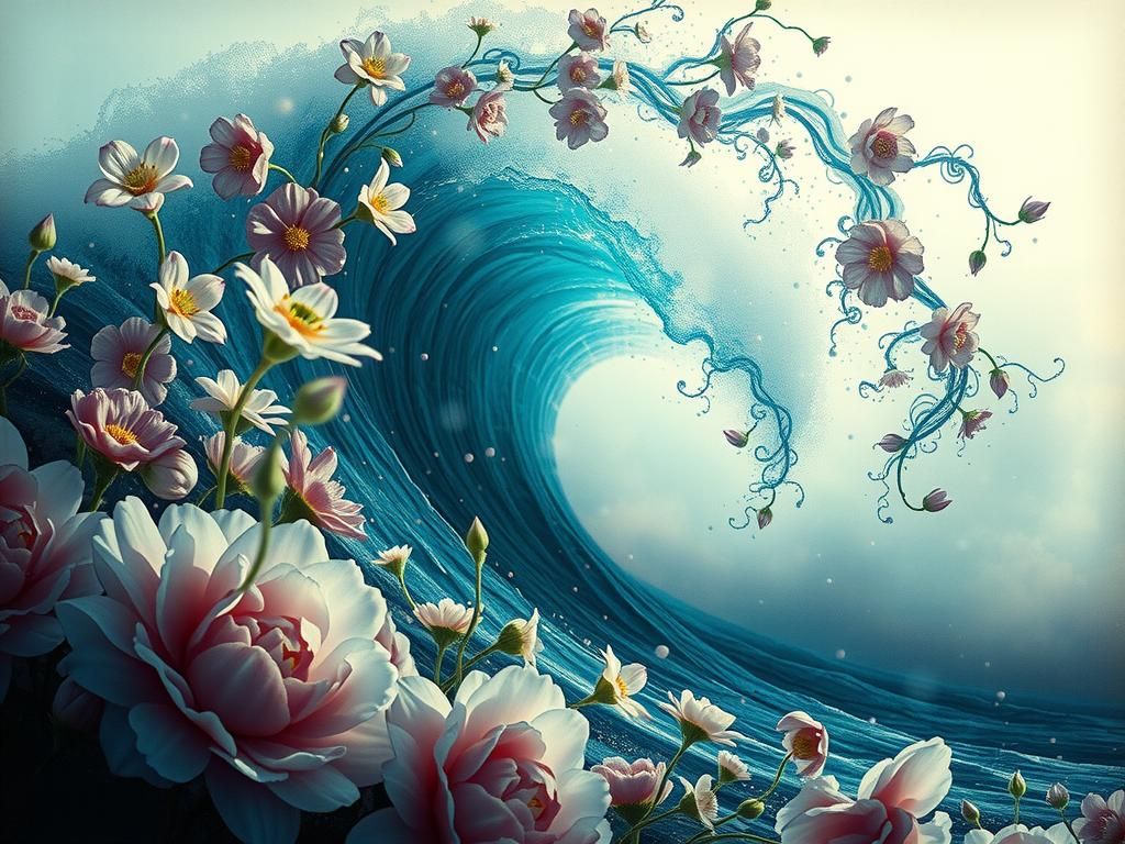 Wave of Flowers
