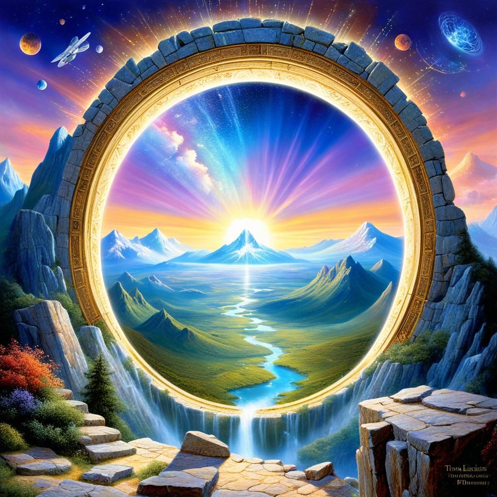 Vast Dream Vista: A Space-Time Portal