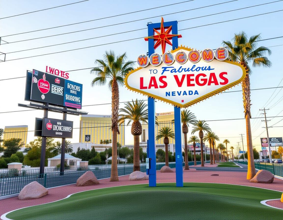 Las Vegas in 2190: A Futuristic Cityscape