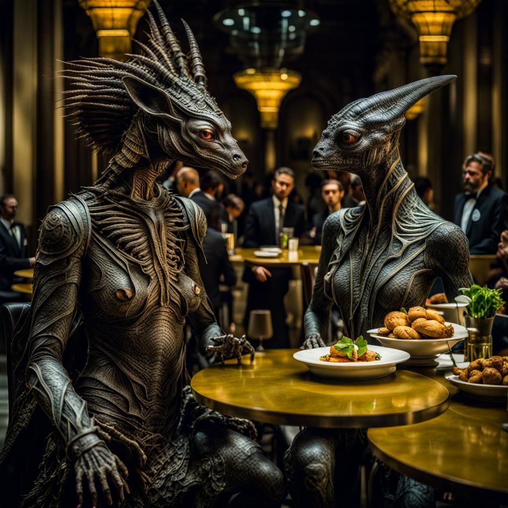 Cryptoterrestrial Gathering: A Masterpiece of Future Alien D...