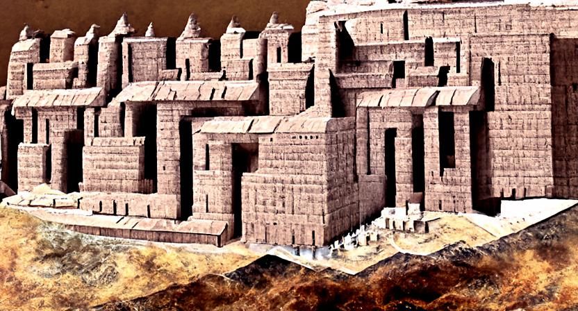 Eldritch Fantasy Sumerian Ziggurat