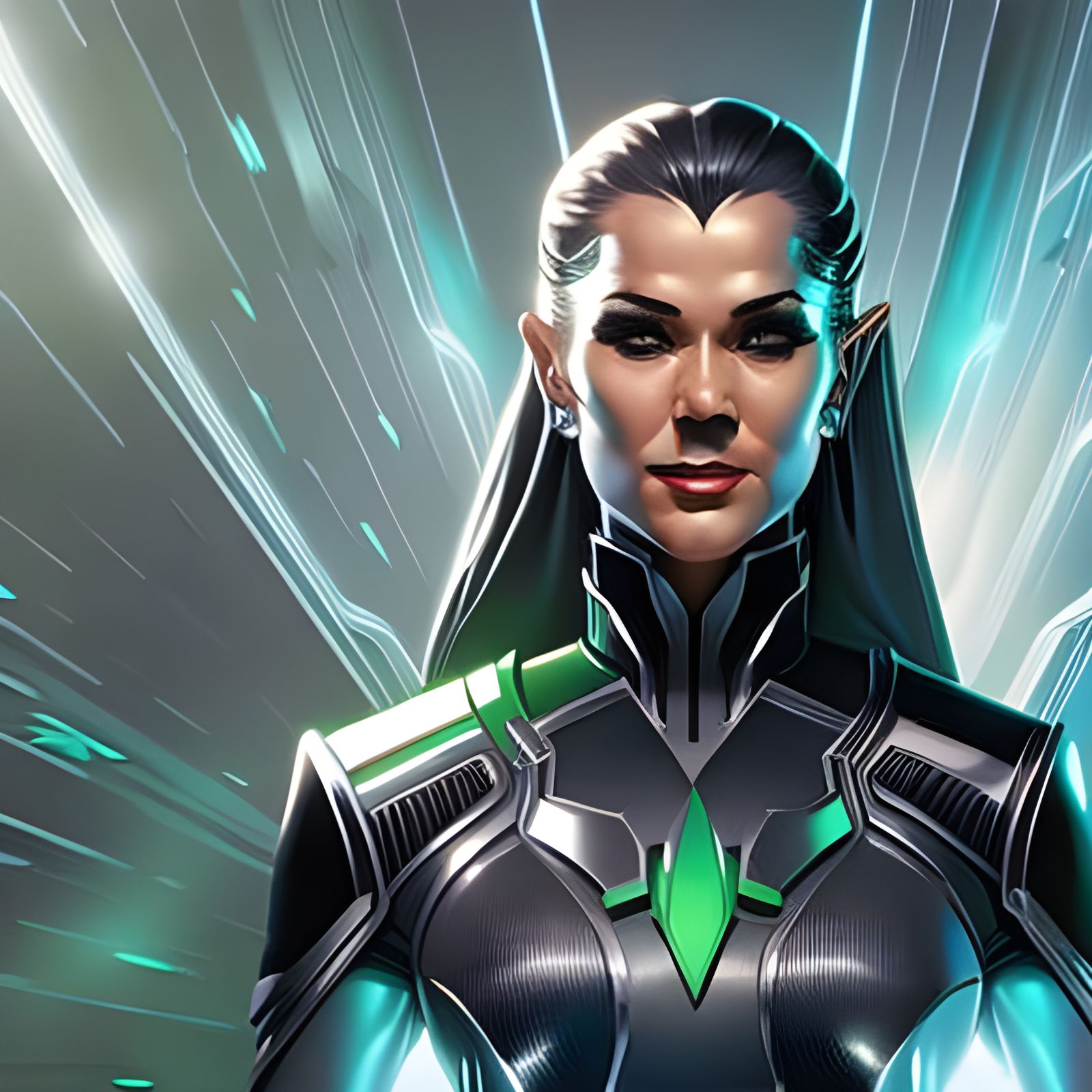 Borg Conference Portrait in Unreal Engine 5