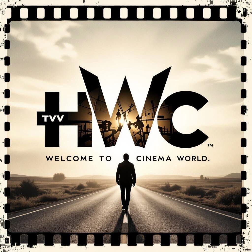 HWC Cinema Logo with Lone Man Silhouette
