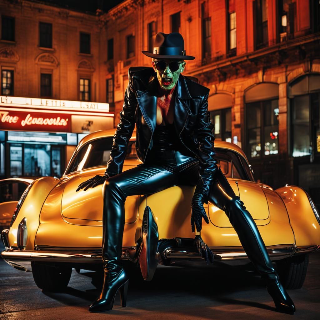 zombie on high heels