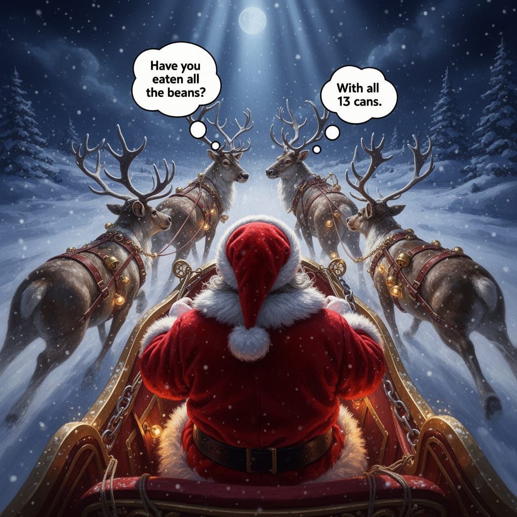 It will definitely be good for Santa Claus...