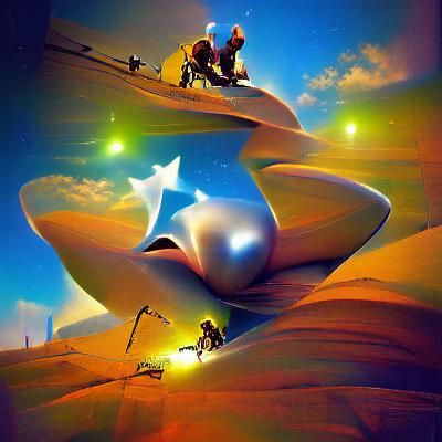 Stars in Night Sky