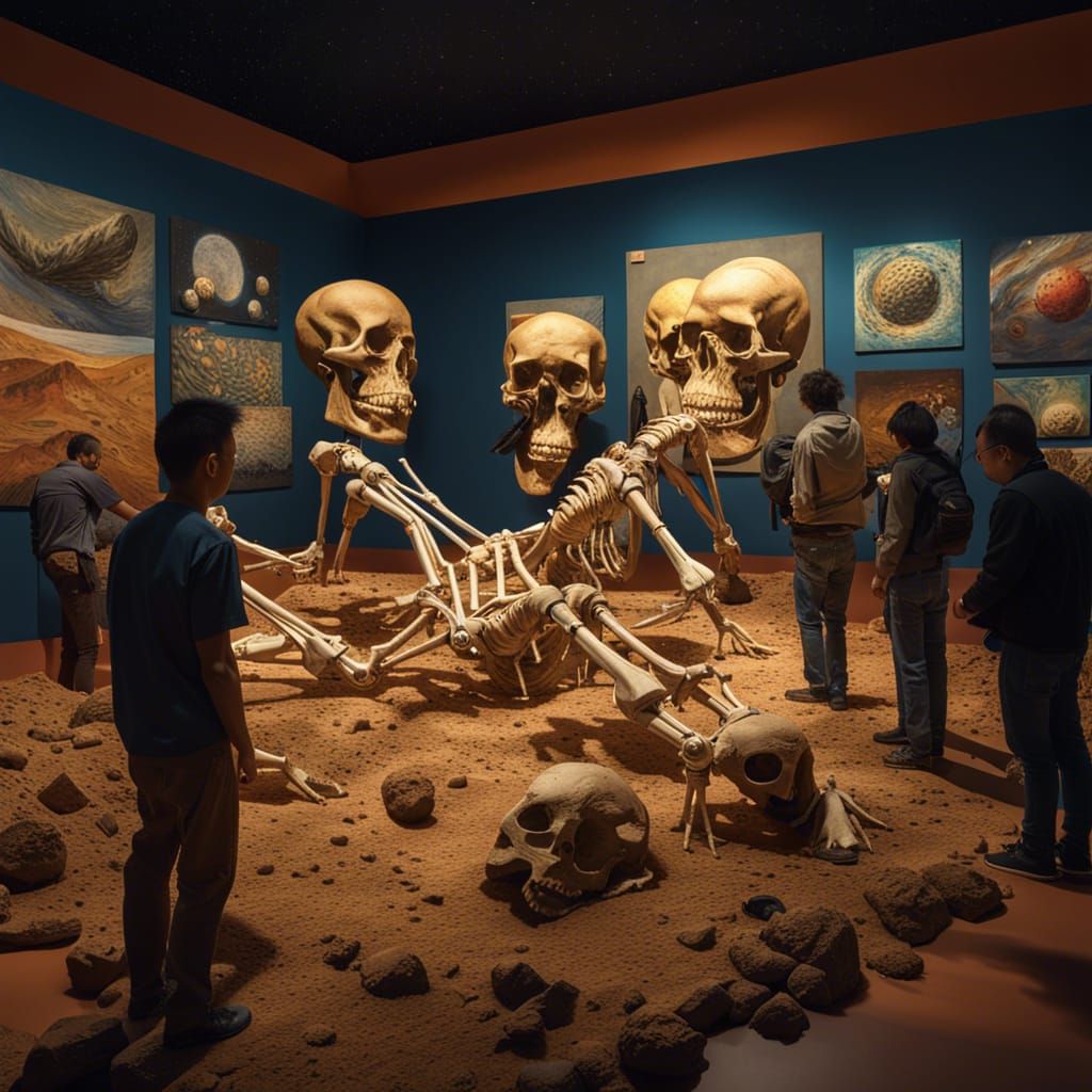 Martian Exhibition: Skeletons and Space Explosions in Photoi...