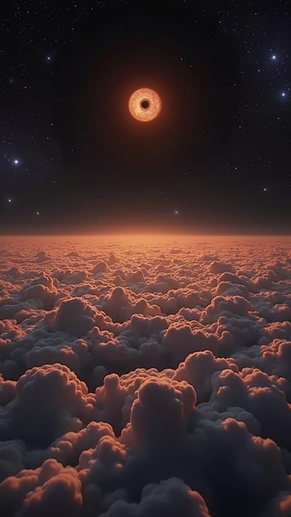 Cosmic Horror: Deformed Giant with Wings and Black Hole Eye ...