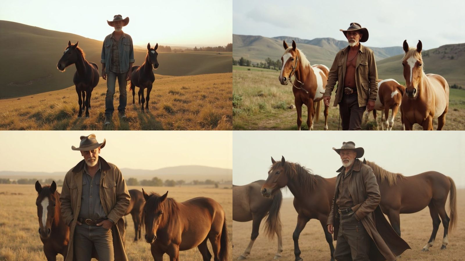 The Drifter with Majestic Konik Yearlings in Vibrant 35mm Ci...