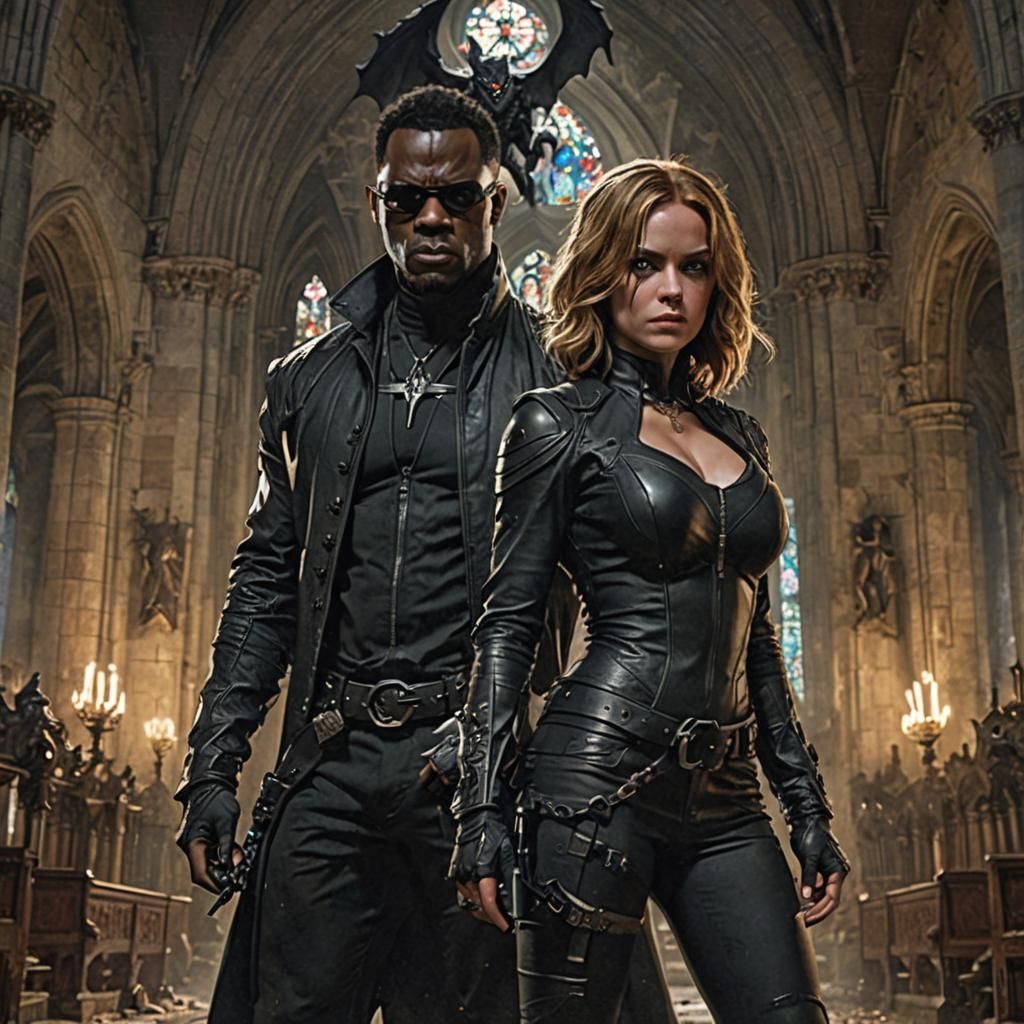 Blade and Hellcat Gothic Church Adventure