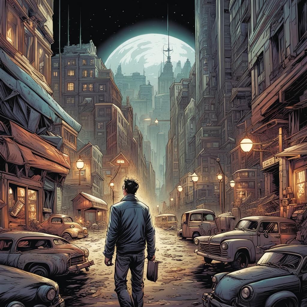 Azerbaijani Cartoons in Comic Book Art Style