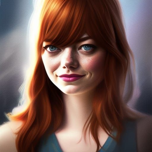 Detailed Portrait with Dynamic Lighting