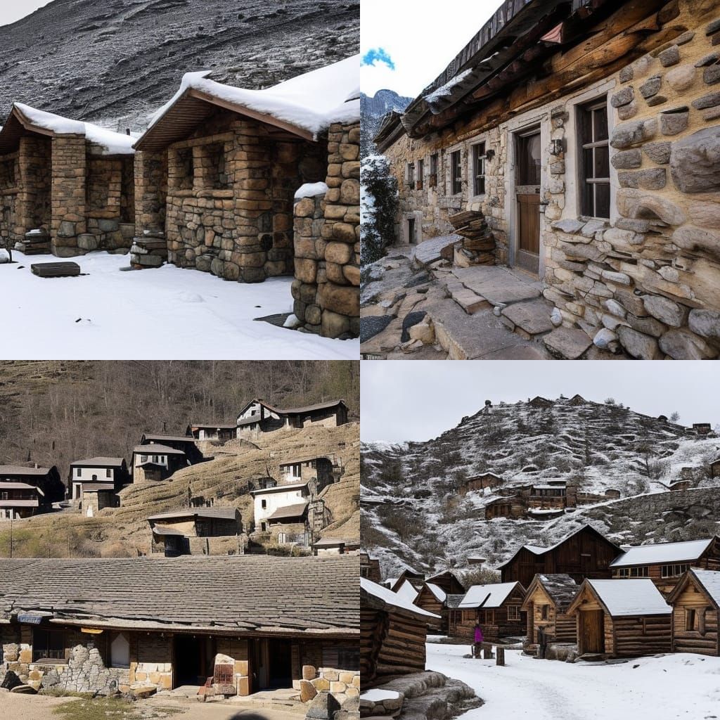 Phandalin Mining Town in Sword Mountains: Fantasy Concept Ar...