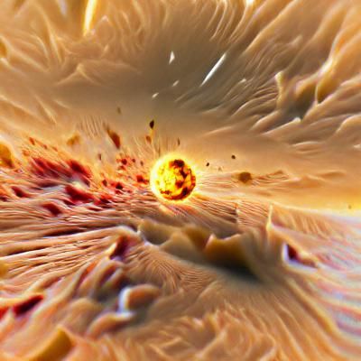 Asteroid Impact: Planetary Explosion in 8K 3D