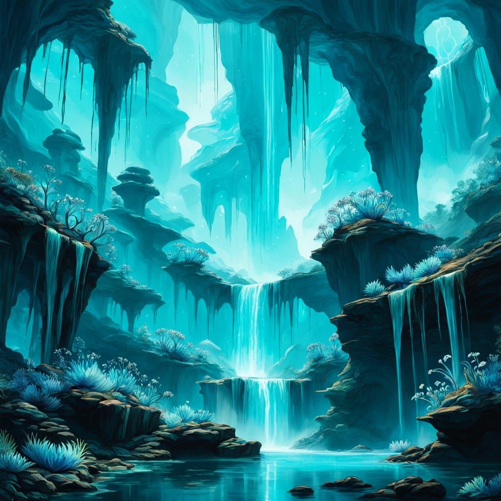 Turquoise Dreamscape of Wild Beauty