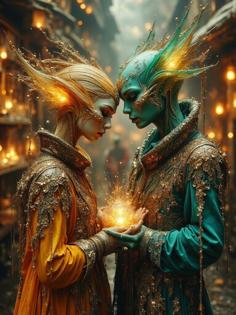 Sharing the Mystical Emberlight