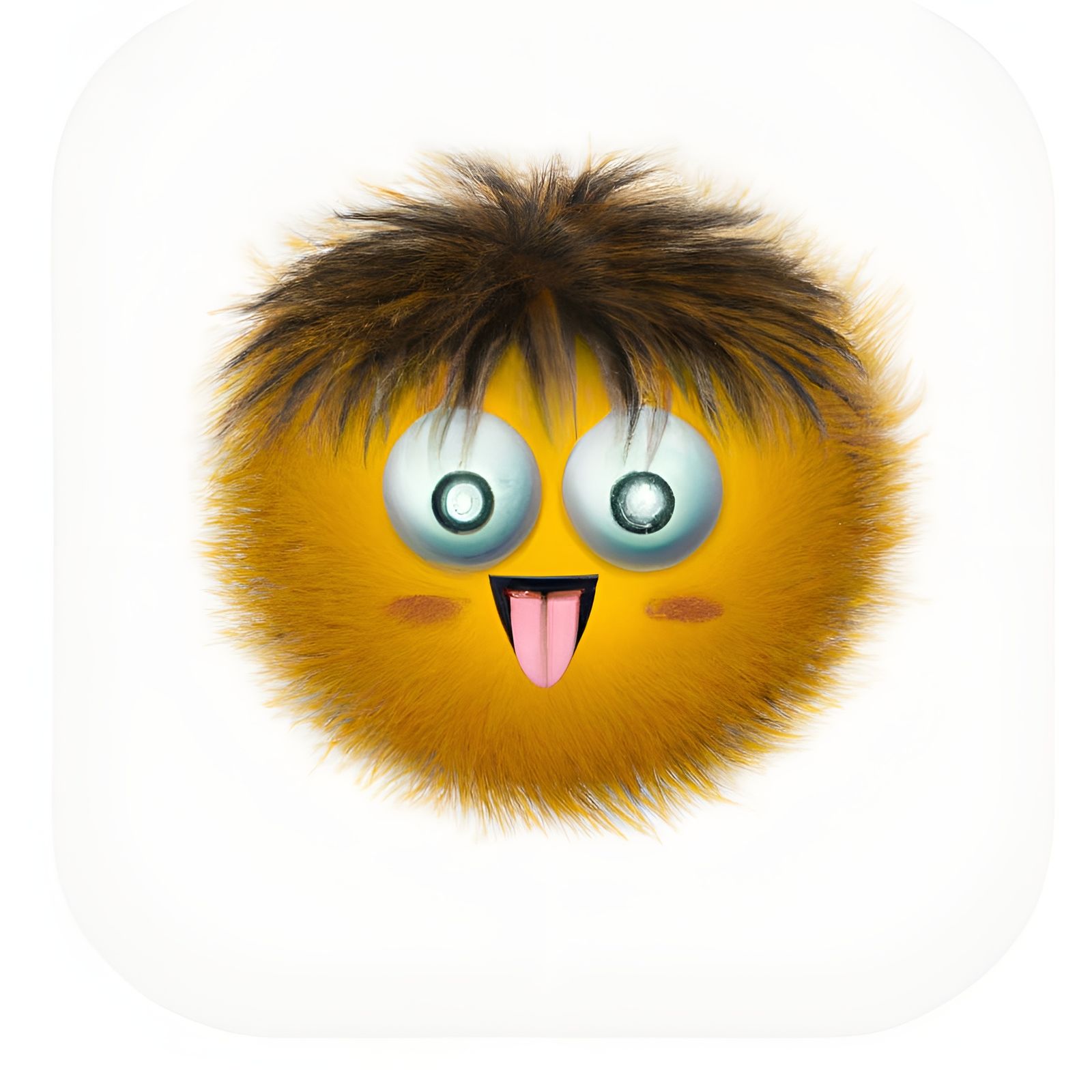 Fluffy Cute Emoji: An AI Interpretation